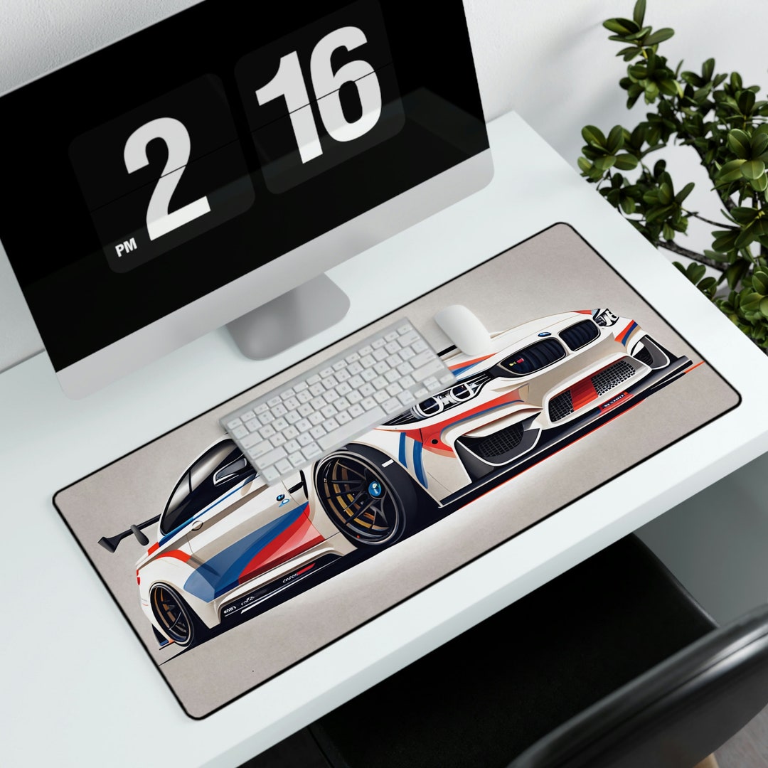 BMW M4 Style Digital Design Desk Mats Desk Mats - Etsy