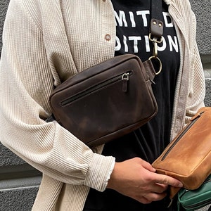 メンズ レザー ヒップバッグ、メンズ レザー クロスボディバッグ、男性用クロスボディバッグ、父の日ギフト、レザー ヒップバッグ、メンズ ファニーパック レザー、メンズギフト
