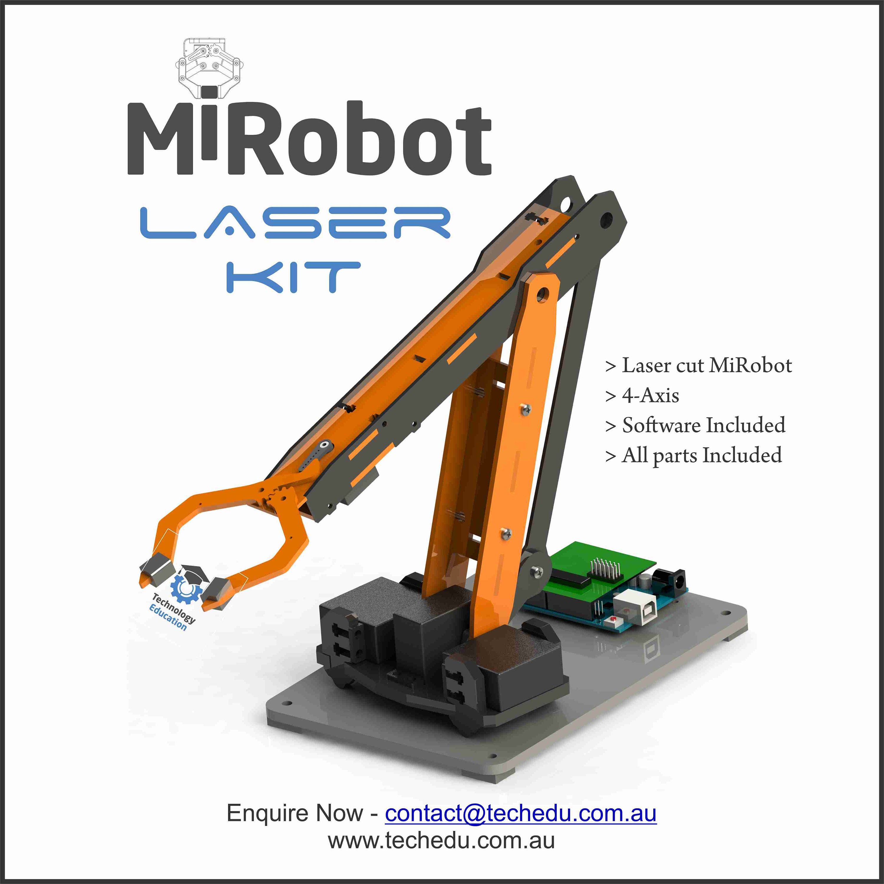 Mini Industrial Robot KIT Etsy