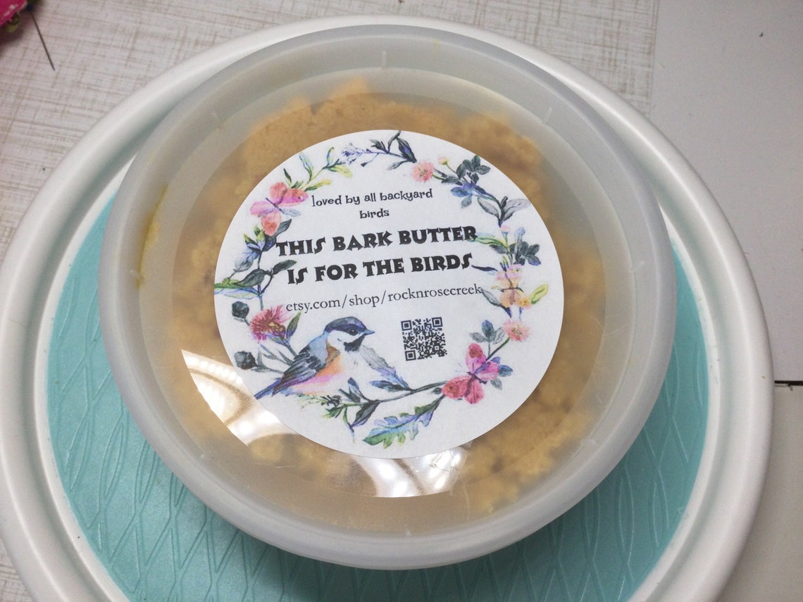 Bark Butter for the Birds Fresh Homemade to Order Just Simple Etsy