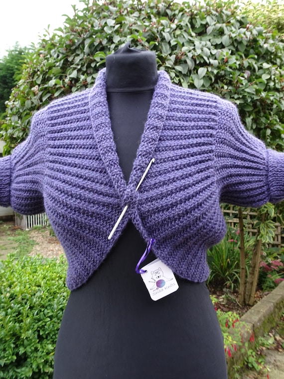 Purple cardigans deals and shrugs