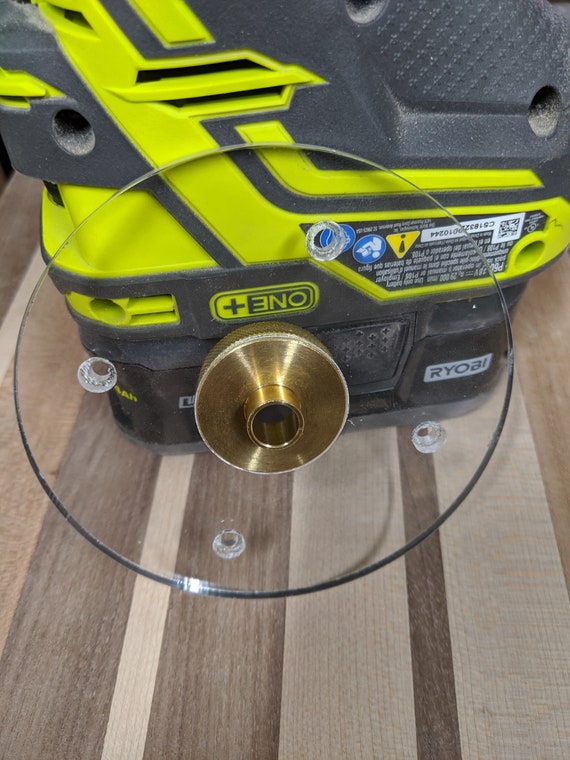 Ryobi ridgid Compact Routers Guide Bushing Round Baseplate Custom
