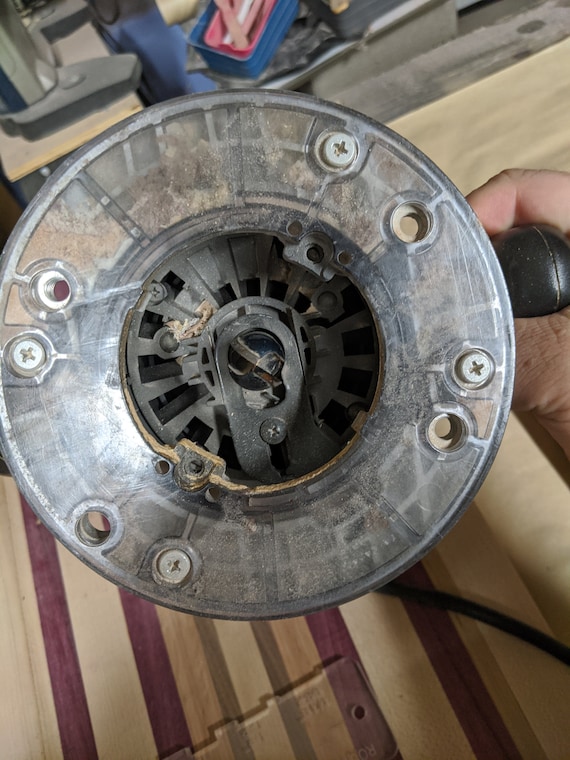 Ryobi Fixed and Plunge Routers Guide Bushing Base Plate Insert