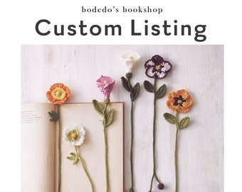 CUSTOM LISTING | Crochet Ebook | English Translation | PDF