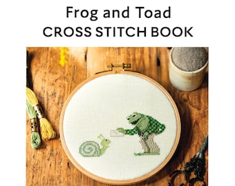 Frog and Toad Cross Stitch Book | Noriko So | English Translation | Instant Download | PDF | EBOOK