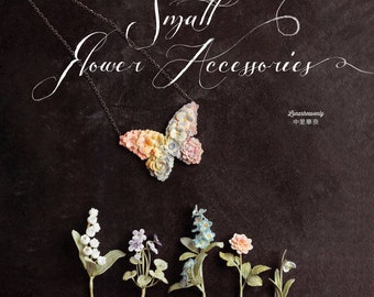 LunarHeavenly Volume 1 / Accessori per piccoli fiori all'uncinetto / Traduzione in inglese / Download istantaneo / PDF / EBOOK