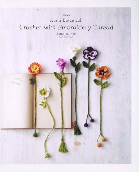 Crochet With Embroidery Thread: Botanical Items | Asahi Botanical