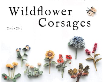 Corsagi di fiori selvatici - Piante delle stagioni / Chichi / Traduzione inglese / Download istantaneo / PDF / EBOOK