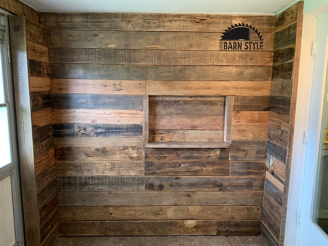 Genuine Vintage Wood Paneling Bundle Pack of Rustic Hardwood Etsy