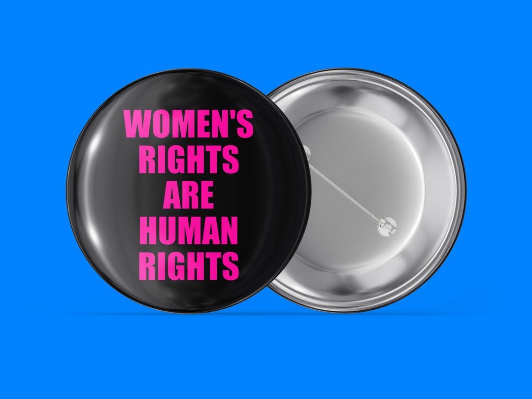 Women's Rights Are Human Rights (black and Pink) - Reproductive Rights ...