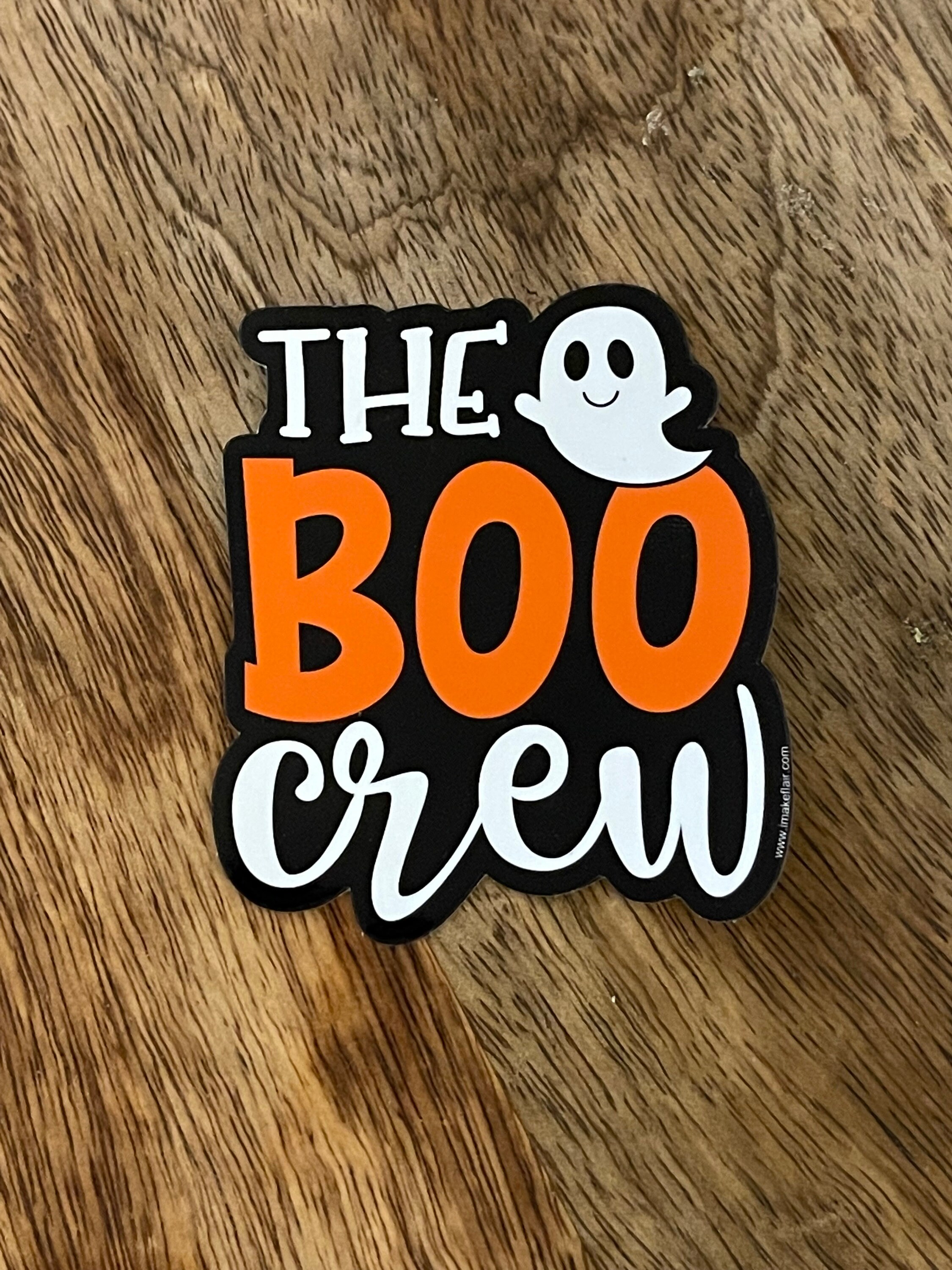 Boo Custom The Boo Crew - Custom Die Cut Sticker - Handmade to Order - Water ...