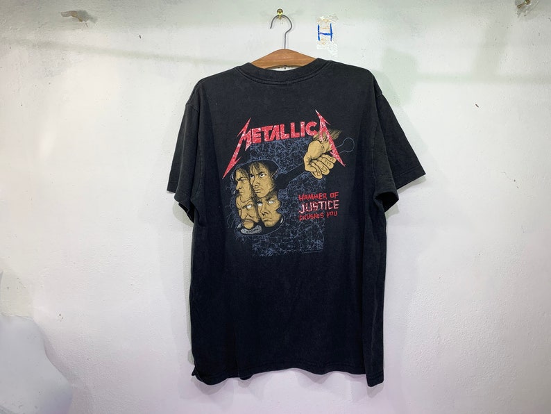 Rare Metallica Justice for All Hammer of Justice Crushes You - Etsy