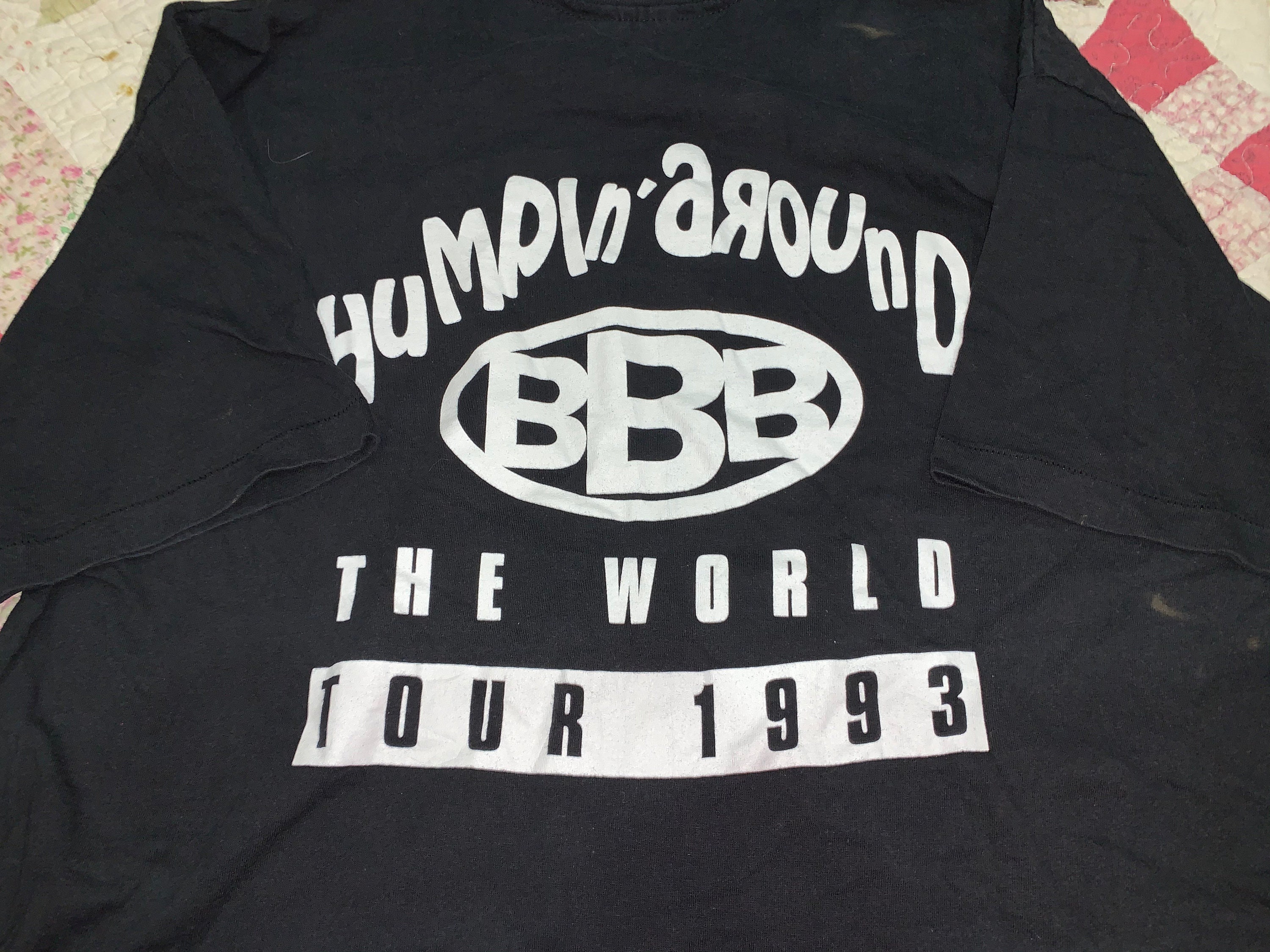 Rare!! Vintage Bobby Brown Humpin Around the World Tour 1992 Rap