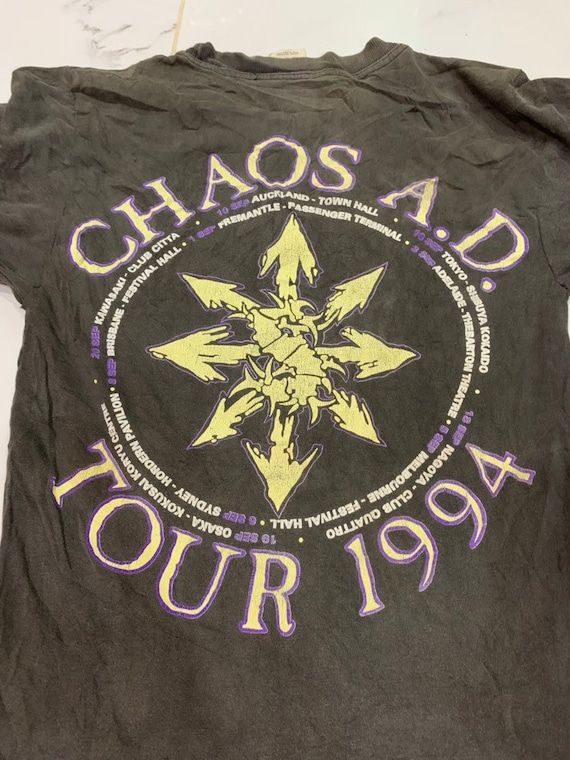 Rare!! Vintage Sepultura Chaos Ad Death Metal Band Brasilian Band