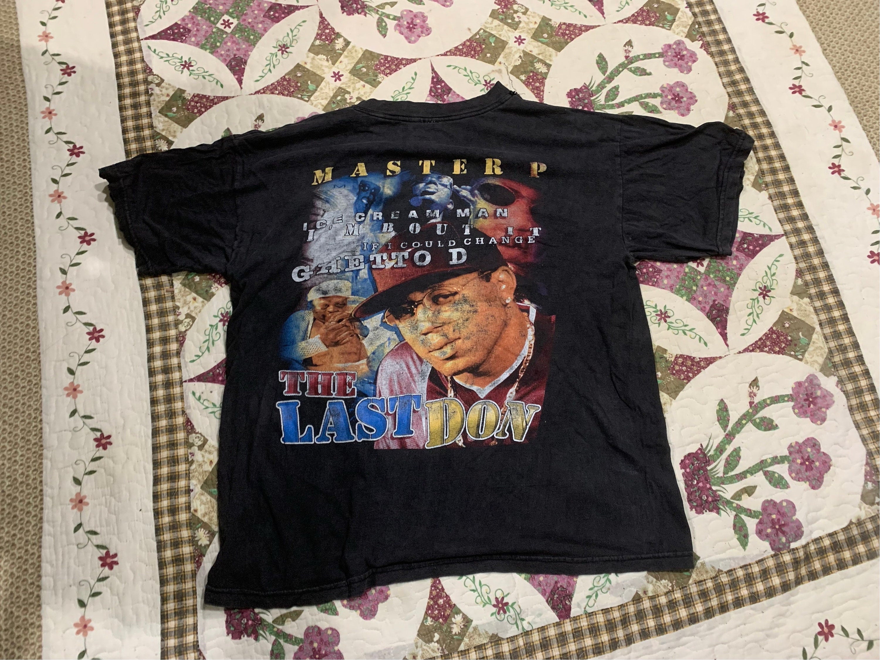 Rare!! Vintage 90s Master P the Last Don Ice Cream Man Ghetto D 