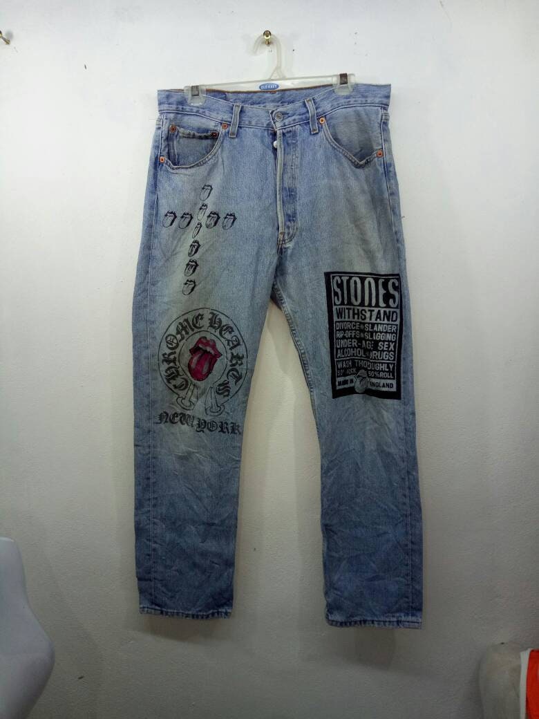 Rolling stones jeans - Etsy 日本