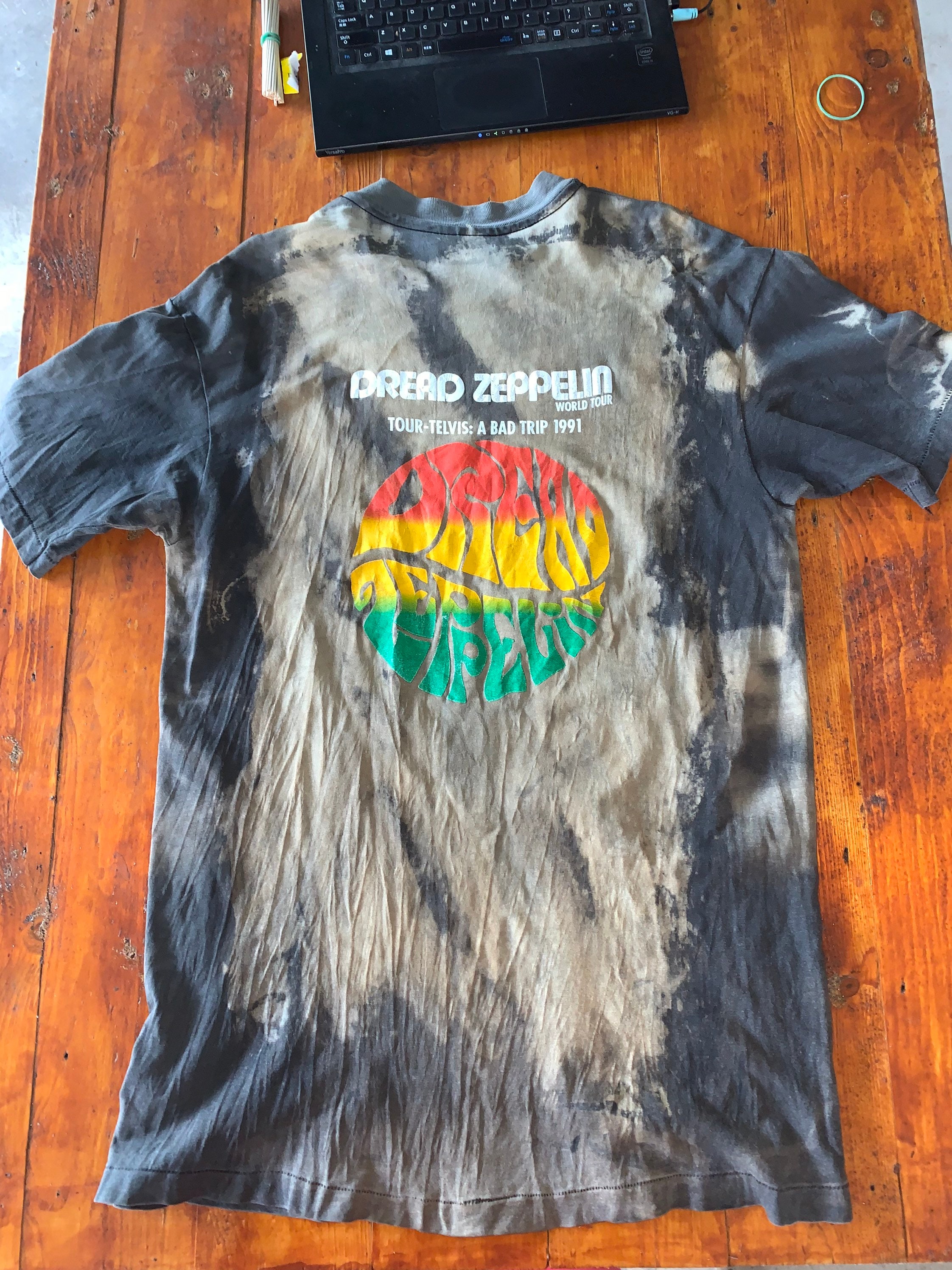 Vintage Dread Zeppelin American Rock Band Performing Led Zeppelin