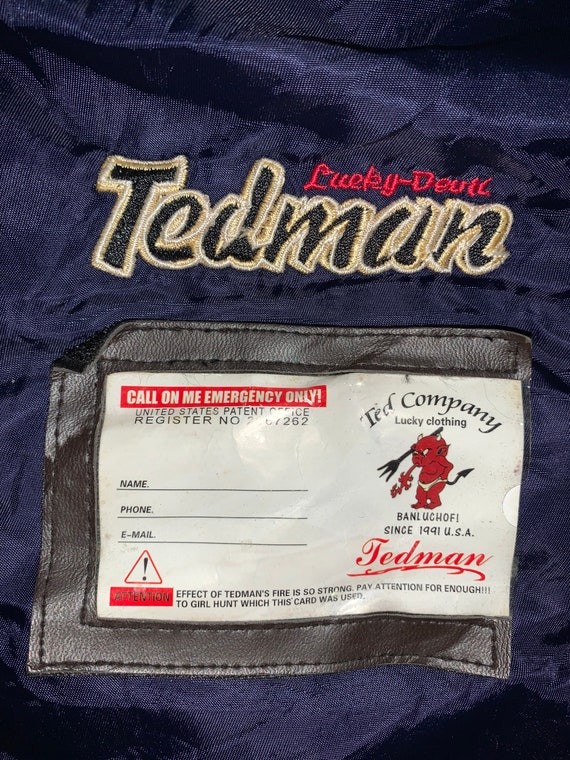 Vintage Tedman Ted Company Us Air Force Type Ma 1 Bomber Vintage Tedman Ted Company Us Air Force Type Ma 1 Bomber