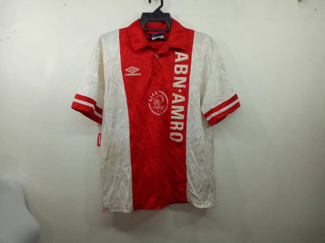 Rare!! Ajax Amsterdam Football Club 90s Umbro Soccer Jersey Rare!! Ajax Amsterdam Football Club 90s Umbro Soccer Jersey