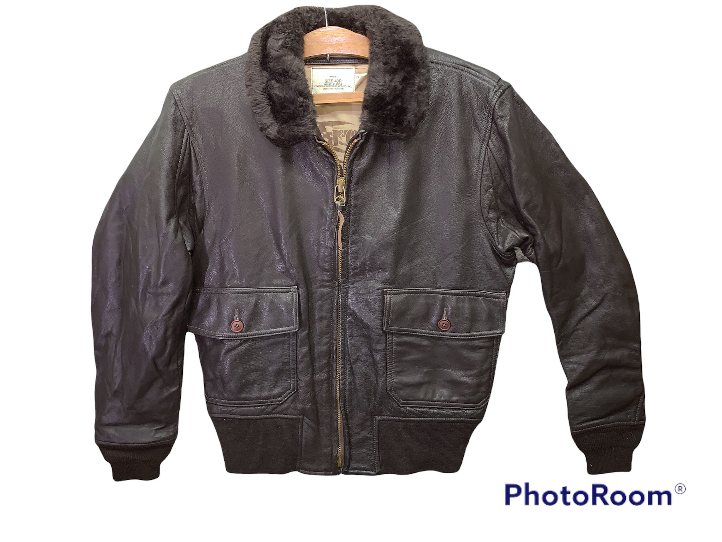 ジャケット・アウター 70s SCHOTT G-1 \"USN punching\" flight jkt 70s Schott G-1 Flight Jacket 36 Original from Japan | eBay