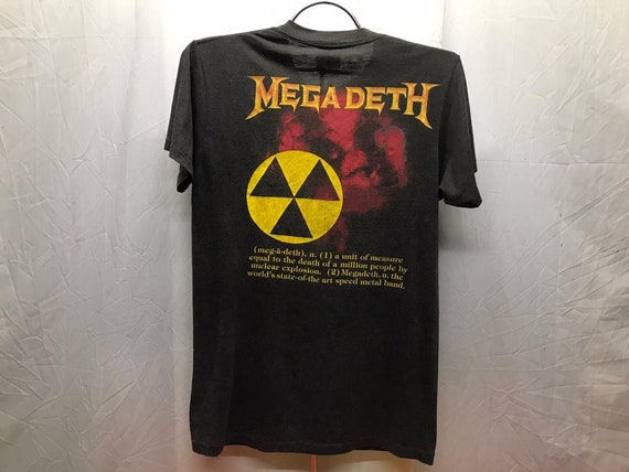 Rare! Vintage Megadeth 1987 Bio Hazard Art of Speed Metal Rare! Vintage Megadeth 1987 Bio Hazard Art of Speed Metal