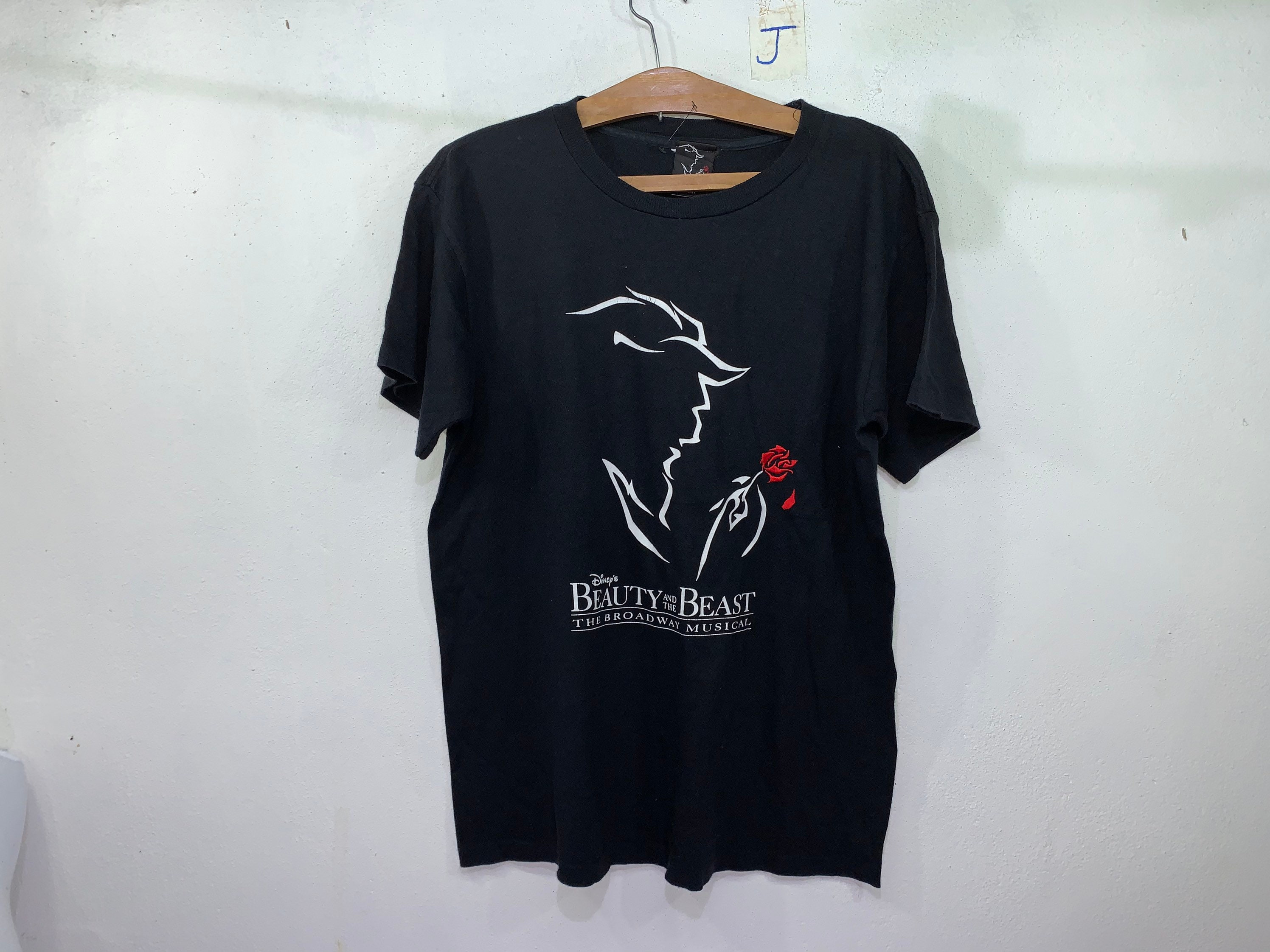Vintage Beauty and the Beast the Broadway Musical Disney's T