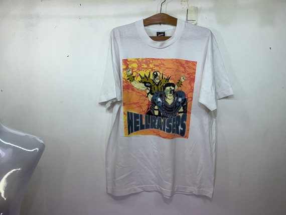 最終価格】90s USA Hellraisers ヘルレイザーズ プロレスT 90年代 USA