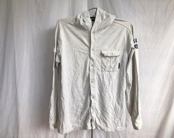 Hysteric Glamour Button Down Hoodie Long Sleeve Free Size