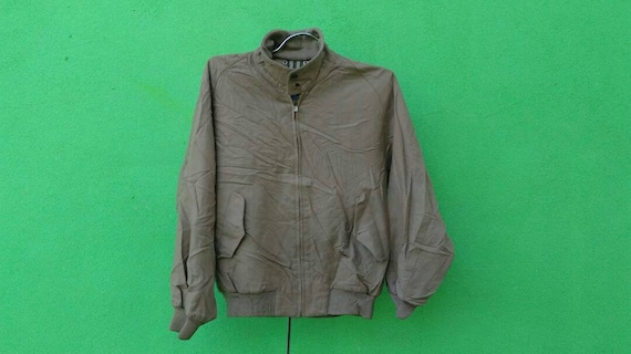 vintage burberry nova check harrington jacket