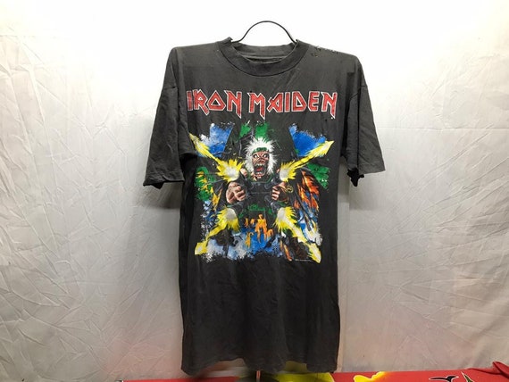 Rare! Vintage Iron Maiden Shoot The Fucker No Pra… - image 1