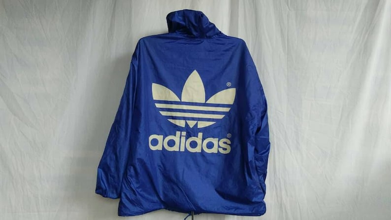 Rare Vintage Adidas Trefoil Spellout Big Logo Jacket Zipper Hoodies Large image 1