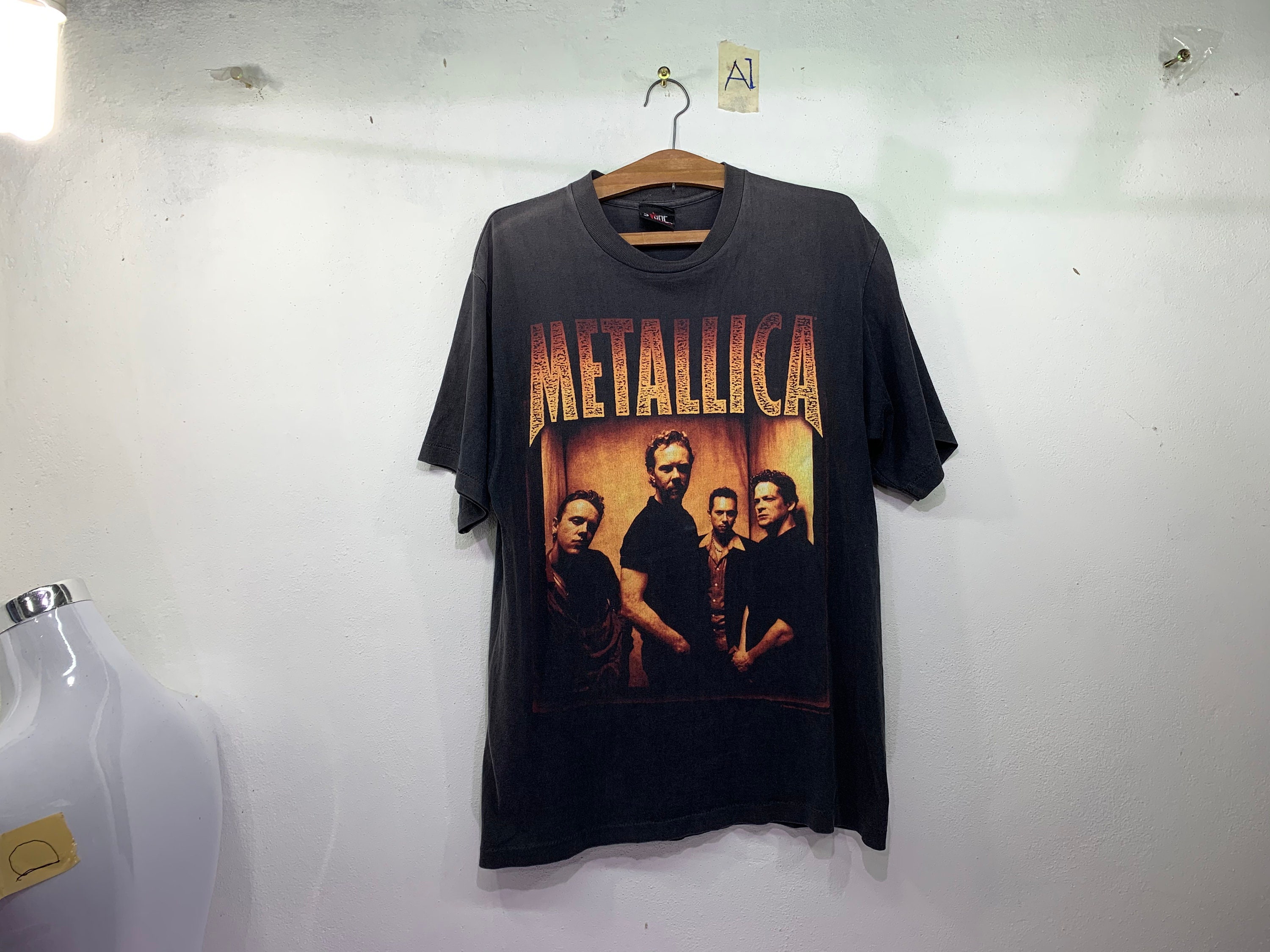 Rare Vintage Metallica Spring Tour 1998 Australia Korea Japan Heavy Metal Band ST Anger T shirt L Etsy