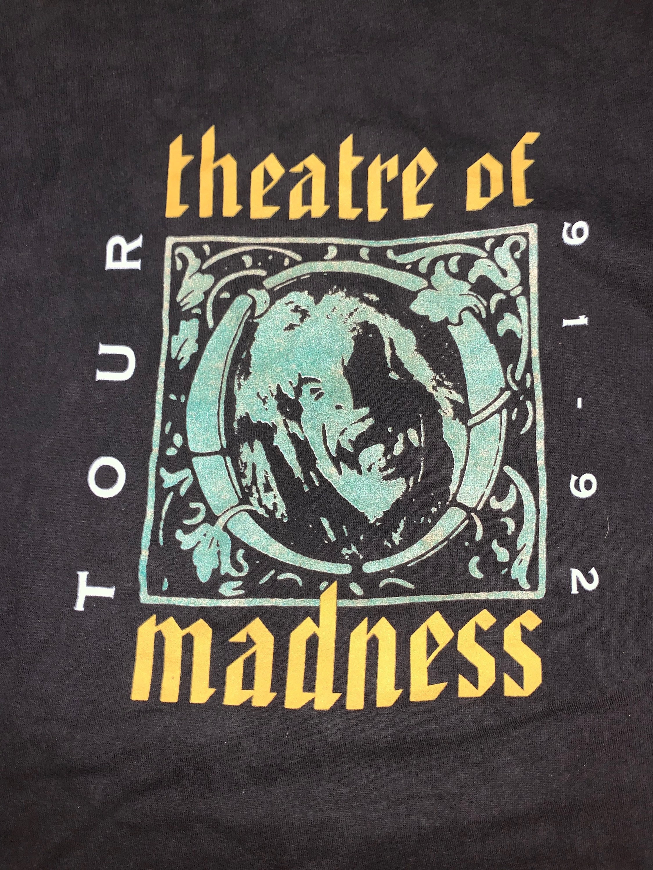 Vintage Ozzy Osbourne Theatre of Madness Black Sabbath English