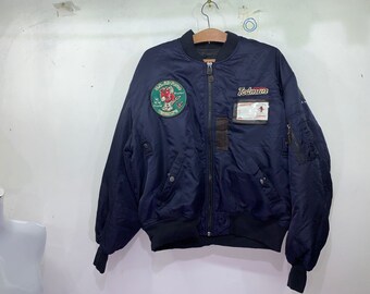 Vintage Tedman Ted Company Us Air Force Type Ma 1 Bomber