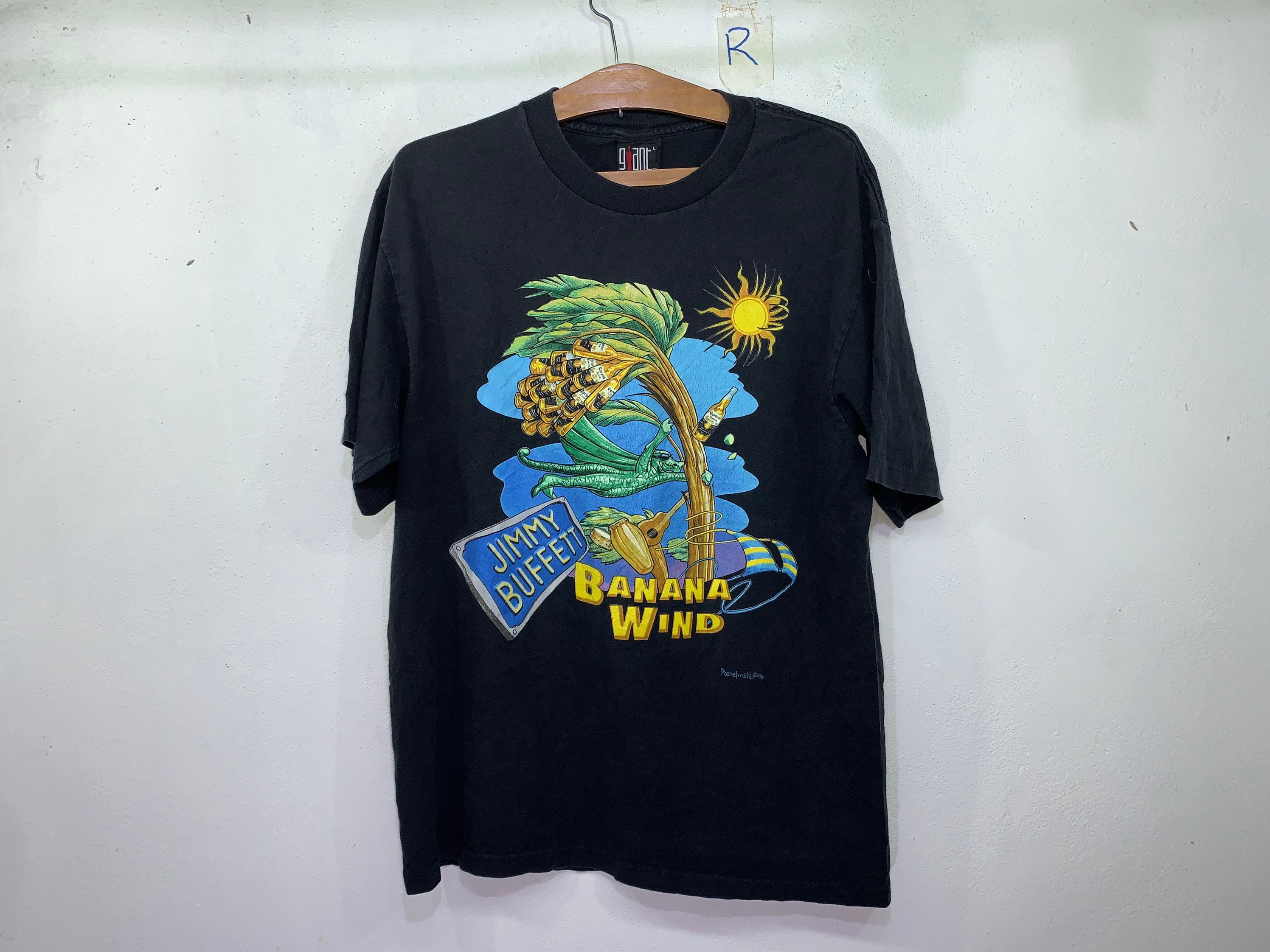 Vintage Jimmy Buffett Banana Wind Tour 1996 Amerikaanse Singer Etsy Nederland