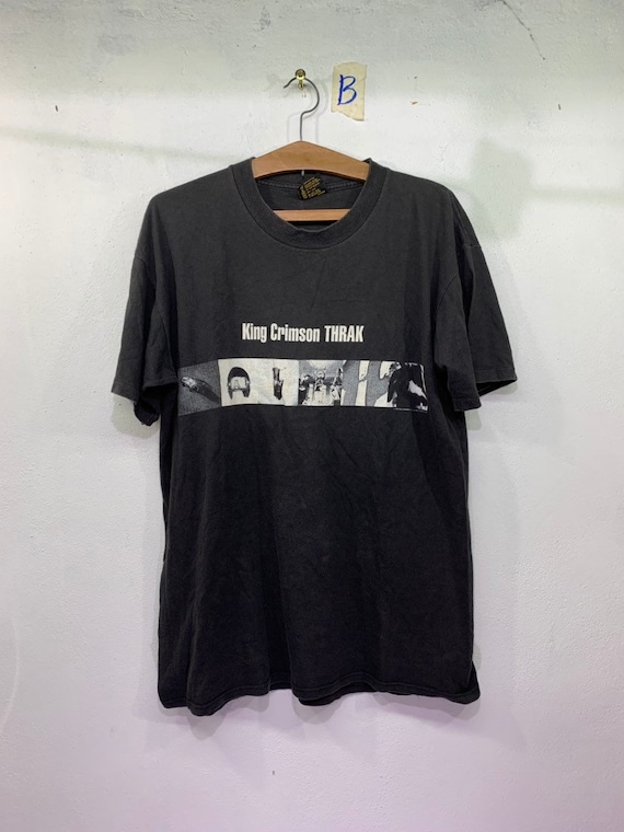【レア】King Crimson Tシャツ　1995年　THRAK　ツアー限定品 ヴィンテージ 1995 キング・クリムゾン スラック Tシャツ L