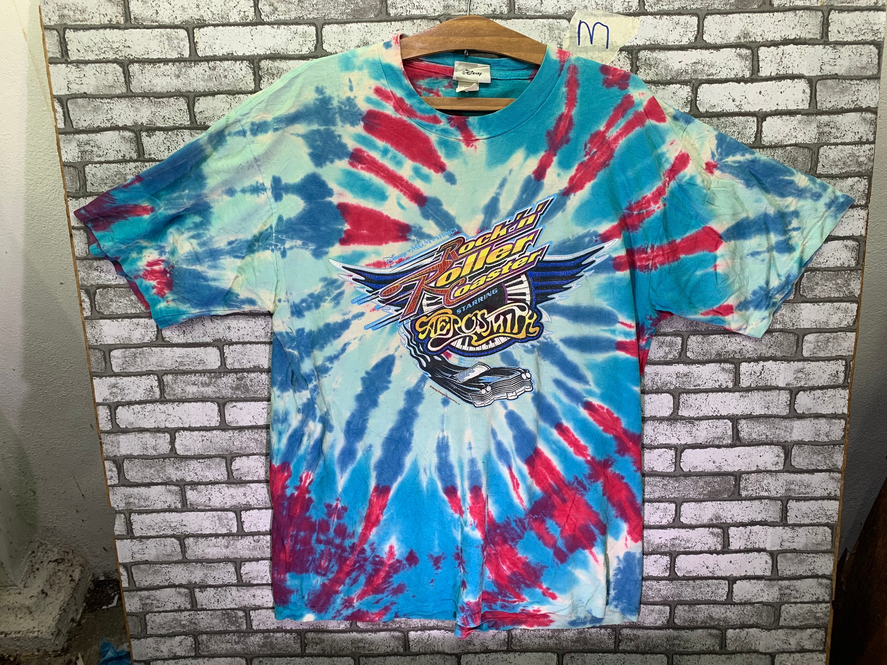 aerosmith tie dye shirt