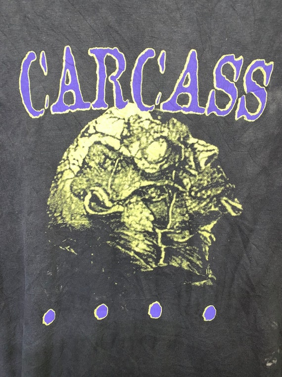 Vintage Carcass Necro Head Grindcore Death Metal … - image 2