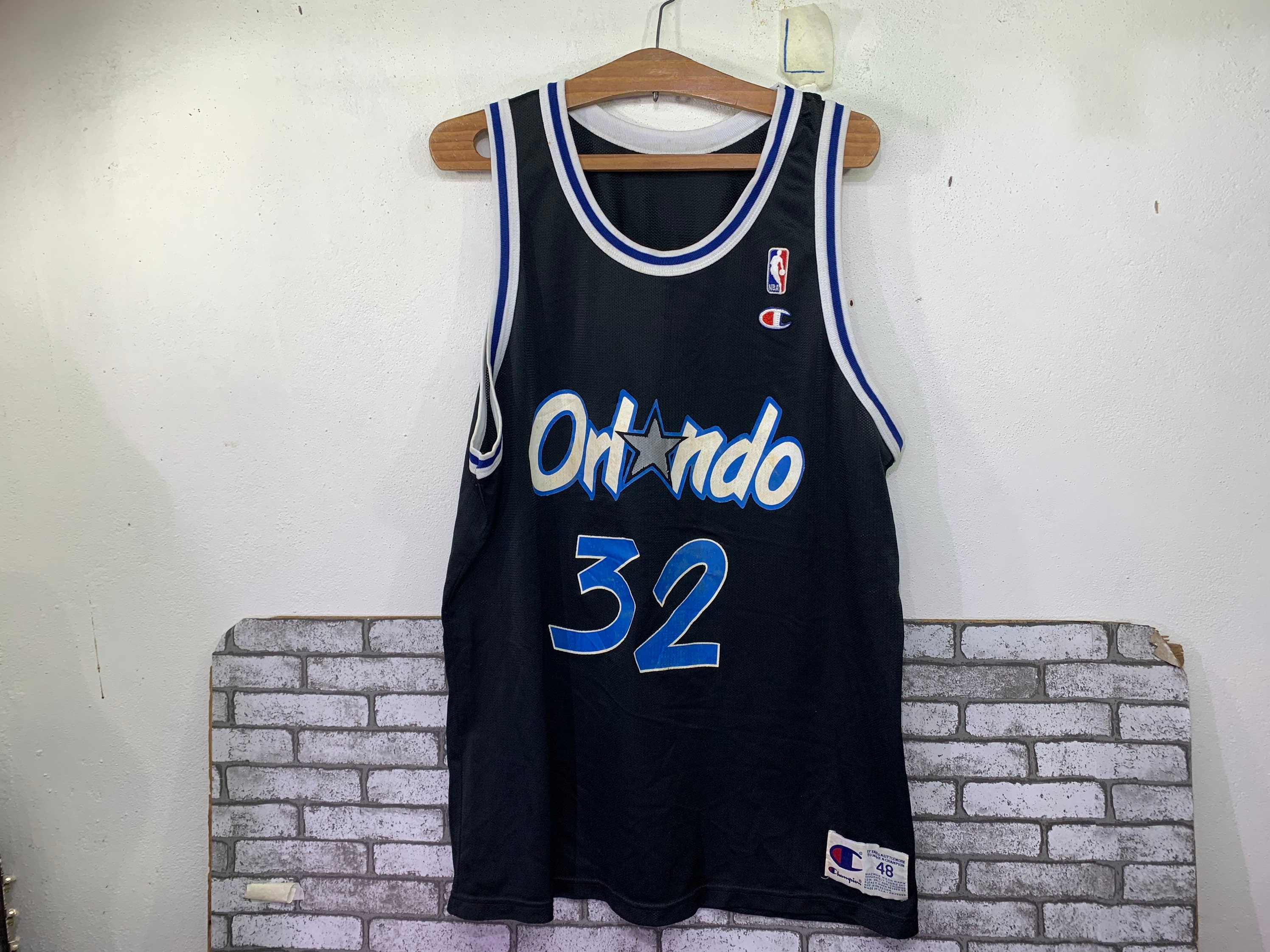 Vintage Nike NBA Orlando Magic Shaquille O'Neal #32 Jersey Size XL 1990s