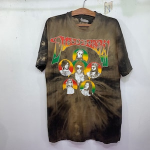 JOHN'S ROCK'N'RIDE タイダイ Tシャツ ビンテージ Dread Zeppelin - Etsy