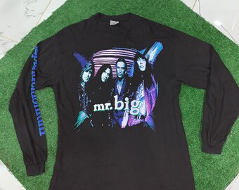 Vintage Mr Big Japan Demonium Tour American Hard Rock Band Eric