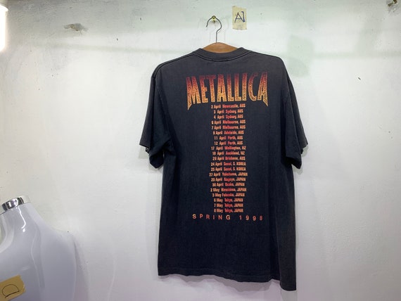 Rare!! VIntage MEtallica SPring TOur 1998 AUstral… - image 2