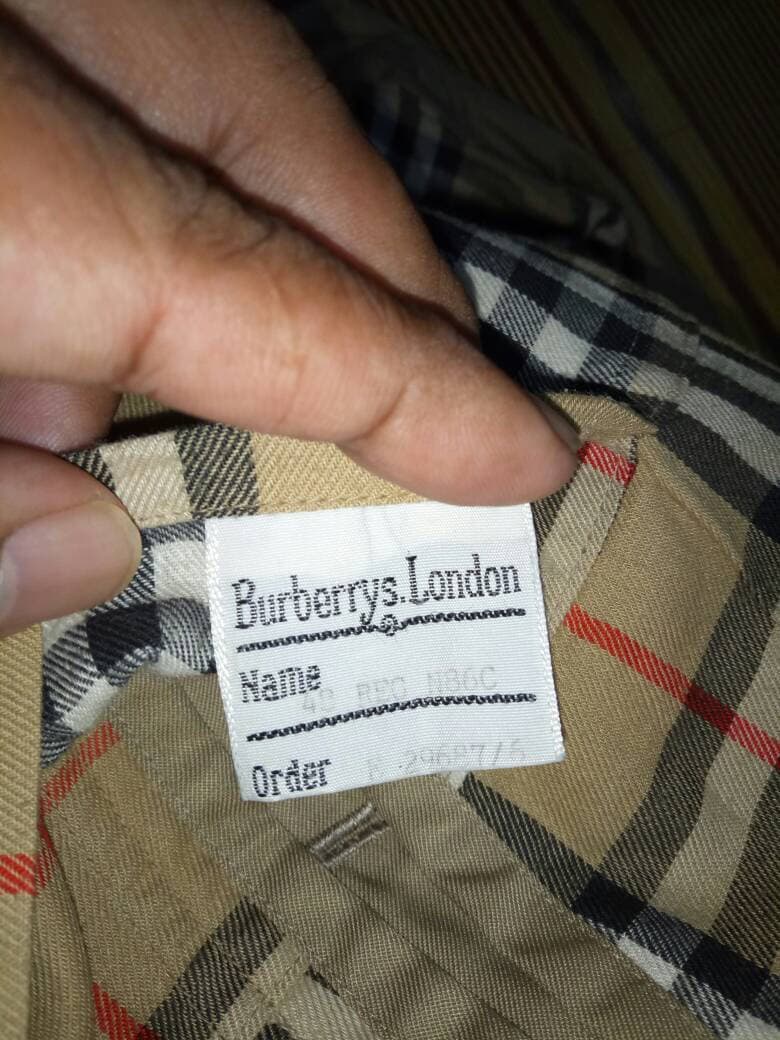 Vintage Rare Burberrys Trench Coat Made in England - Etsy