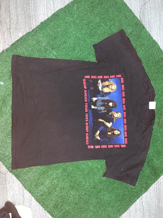 Vintage Mr Big Bump A Head Tour 1993 American Rock Band Paul