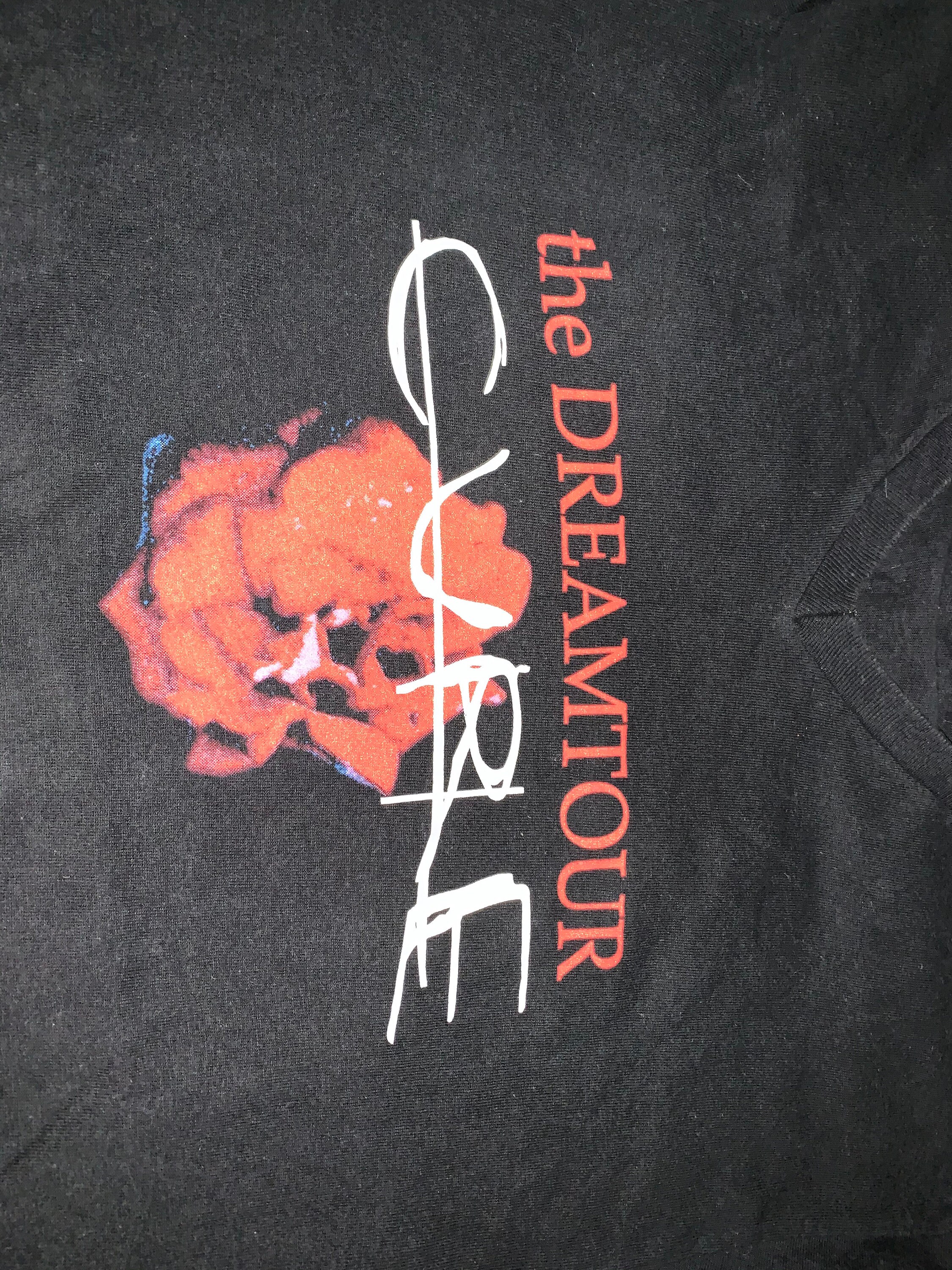 Vintage the Cure Dream Tour Concert 2000 V Neck T-shirt M
