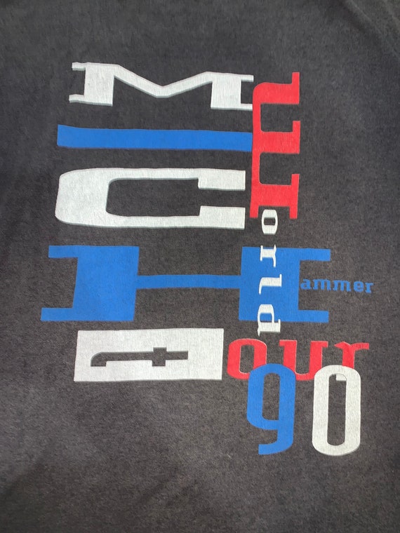 Rare!! Mc Hammer U Can't Touch This World Tour 90 Hip… - Gem