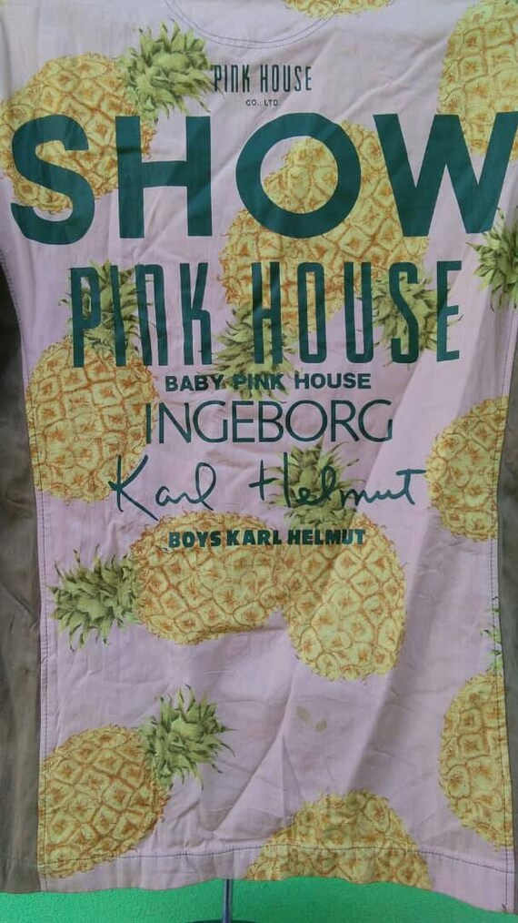Rare!! Pink House X Karl Helmut Blazer Coat Pinea… - image 5