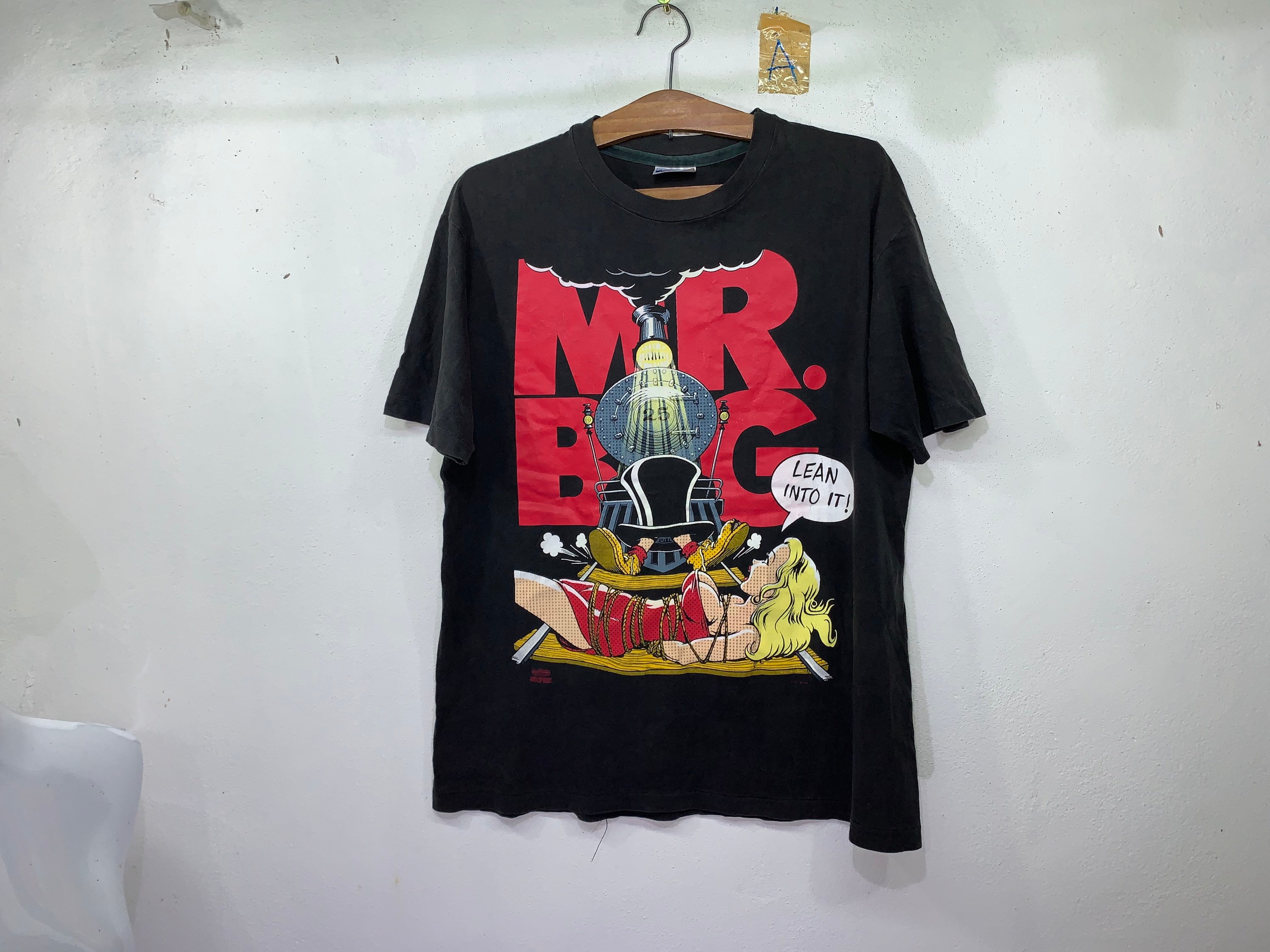 90's USA製 MR.BIG Japan Demonium Tour T-Shirt L / ミスター