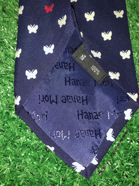 Hanae Mori 100% Silk Butterfly Design Neckties - image 4