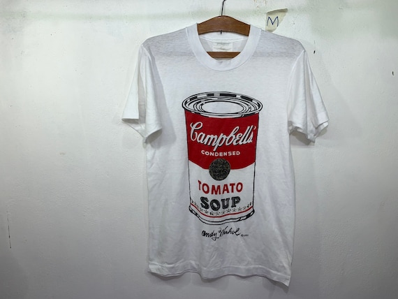 1990 Hanes®︎ Beefy-T SUPERSTAR Warhol Vintage 90s Super Star by the Andy Warhol Museum Spell Out